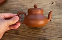 林李間潮州手拉壺君德壺原礦朱泥老安順手工壺家用茶壺潮州正宗紫砂壺 老安順手工壺（守智110ml） 曬單實(shí)拍圖