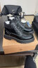 海瀾之家HLA男靴簡(jiǎn)約百搭工裝靴子男休閑時(shí)尚馬丁靴子男 V372黑色42 曬單實(shí)拍圖