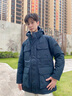 beanpole90%鵝絨 濱波秋冬男士多口袋工裝風(fēng)羽絨服 藏青色 S 170/88A 曬單實拍圖