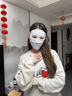 目丸全臉?lè )罆衩嬲峙募痉雷贤饩€(xiàn)3d立體防蹭妝臉罩醫美術(shù)后冰絲臉基尼 淺灰【透氣網(wǎng)孔】 曬單實(shí)拍圖