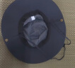 探浩遮阳帽子男女钓鱼渔夫帽防晒登山帽防紫外线太阳帽S109升级大深灰 实拍图