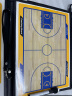 梦多福 战术板 篮球足球便携比赛训练折叠教练战术指挥板带磁性号码 带手写笔和笔擦铝合金指挥板 篮球3折战术板 战术板 实拍图