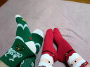 畅印新款盒装圣诞袜新款秋冬羊毛袜加厚保暖金丝小鹿女士中筒袜子 圣诞系列款 均码 晒单实拍图