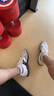 Saucony索康尼德訓鞋男女板鞋復古休閑鞋夏季運動(dòng)鞋男BULLET CT 白灰黑1 42.5 曬單實(shí)拍圖
