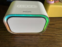 飛利浦（PHILIPS）TAS2808藍牙話(huà)筒音響一體麥克風(fēng)k歌家用迷你音箱兒童ktv套裝藍牙戶(hù)外小型便攜式卡拉ok 白色 雙麥【K歌音響】混響美聲 曬單實(shí)拍圖