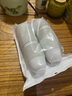 中麒一次性功夫茶杯帶收納架60ml耐熱稻殼品茶喝茶試飲杯品茗杯子 升級加厚 米白色【50個(gè)裝】耐熱 曬單實(shí)拍圖