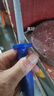 ULKNN德國進(jìn)口鎢鋼磨刀棒家用磨刀器擋屠宰專(zhuān)業(yè)刀棍磨刀石磨刀棍 鎢金鋼14寸藍色手柄 曬單實(shí)拍圖
