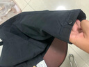 ChlqeKeith2025新款黑色休閑褲男修身夏季薄款男褲百搭直筒小腳褲男士長褲子 黑色 30 【適合體重120-129斤  】 曬單實(shí)拍圖