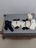 莫代爾品牌受傷兔中筒襪子女春夏秋高筒長(zhǎng)襪復(fù)古堆堆襪可愛日系ins潮百 （茶米+黑米+咖米+黑色+奶白） 5雙 受傷兔高筒襪（M-09） 曬單實(shí)拍圖