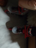 米高 轮滑鞋S7儿童花样溜冰鞋全套装平花鞋可调直排轮花式旱冰鞋 白色单鞋 L(37-40) 实拍图