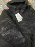 君羽戶(hù)外羽絨服800高蓬白鵝絨男女加厚立襯連帽專(zhuān)業(yè)登山鵝絨服D52079 黑色 XL （推薦151-170斤） 曬單實(shí)拍圖