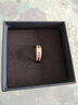 丹尼爾惠靈頓（DanielWellington）dw戒指女晨霧灰色情侶對戒教師節禮物送老師DW00400054 曬單實(shí)拍圖