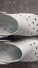 斯凱奇（Skechers）洞洞鞋厚底沙灘涼鞋女外穿高級感包頭踩屎感多巴胺泡泡鞋 薄荷色/MNT 37 尺碼偏大，建議選小一碼 曬單實(shí)拍圖