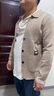 皮爾卡丹（pierre cardin）高端針織衫開(kāi)衫男士秋冬季新款羊毛開(kāi)衫上衣中年毛衣男翻領(lǐng)外套男 2301款--駝色 XL 175碼【建議體重140-150斤】 曬單實(shí)拍圖