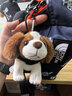 蜀黍家警犬鑰匙扣汪汪隊史賓格個(gè)性原創(chuàng  )包包毛絨掛件車(chē)鑰匙掛飾 史賓格毛絨掛件 曬單實(shí)拍圖