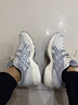 亞瑟士（asics）運動(dòng)鞋男鞋女鞋復古休閑舒適透氣時(shí)尚老爹鞋 GEL-1090 亮白色/片狀巖石 38 曬單實(shí)拍圖