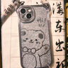 八腳獸斜挎閃粉小熊蘋(píng)果17Promax手機殼iphone16掛繩保護套15可背帶13女款軟殼14全包防摔卡通可愛(ài)小眾 【蝴蝶結小熊-遠峰藍】閃粉卡+圓環(huán)斜挎繩 iPhone 14 曬單實(shí)拍圖