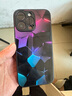 鹿純極光玻璃iPhone15pro手機殼新款蘋果12promax全包防摔14pro13MINI 【玻璃殼】漸變極光 蘋果14PROMAX 曬單實拍圖