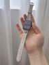 方哲品牌原裝適用蘋(píng)果applewatch9表帶s10/s9/s8小蠻腰輕奢真皮ultra3/2/1蘋(píng)果7/6/5代氣質(zhì)女款S11腕帶 【白色】山茶花小蠻腰 適用iwatch6/5/4/se3【40MM 曬單實(shí)拍圖