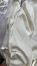 香影【抗菌】正肩t恤女短袖2025春夏新款圓領(lǐng)修身純色不規則上衣 白色 M 曬單實(shí)拍圖