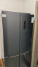 创维（SKYWORTH）四维鲜净419升风冷十字对开门四开门家用电冰箱一级能效变频超薄嵌入BCD-419WXPS(N) 实拍图