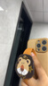 八腳獸蘋(píng)果17Promax手機(jī)殼獅子腕帶女生iPhone16promax斜挎掛繩15pro全包14Pm高檔感13皮質(zhì)防摔軟殼 【獅子腕帶+斜挎掛繩】高端皮紋防摔軟殼 iPhone 14 promax 曬單實(shí)拍圖