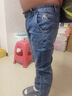 AEMAPE/美國蘋果 高端刺繡牛仔褲男夏季新款修身小腳褲休閑長褲子男士 815藍灰色 32 【腰圍2尺5/建議136-145斤】 曬單實拍圖