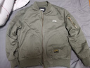 吉普（JEEP）夾克男士外套秋冬季棒球領(lǐng)寬松休閑工裝衣服男裝 軍綠加棉 XL 曬單實(shí)拍圖