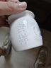 泱青韻品牌茶具整套鏤空玲瓏手繪青花瓷功夫家用中式陶瓷泡茶蓋碗茶杯 吉祥如意玲瓏（蓋碗） 8件 曬單實(shí)拍圖