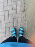 BIRKENSTOCK勃肯德國進口男女款EVA時尚外穿Arizona雙扣沙灘拖鞋 黑色常規(guī)版129421 43 曬單實拍圖