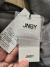 JNBY/江南布衣冬季立領(lǐng)羽絨服女燈芯絨中長(cháng)款加厚白鴨絨5OAC10270 053/淺灰 XS 曬單實(shí)拍圖
