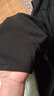 續(xù)點 短袖t恤男 純色運動夏季休閑緊身圓領上衣白色修身衣服男士T恤衫 黑色+黑色(兩件裝) 2XL (180) （150-165斤左右） 曬單實拍圖