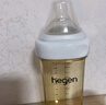 HEGEN海格恩寬口奶瓶PPSU嬰兒大寶寶仿母乳防脹氣 240ml 配2段奶嘴 曬單實(shí)拍圖