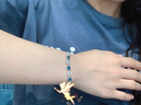 赫蓮娜輕奢魯伯特之淚項(xiàng)鏈女高級(jí)首飾老婆生日禮物奢侈月光石吊墜玫瑰金 HR輕奢魯伯特【手鏈+禮盒】 曬單實(shí)拍圖