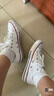 匡威（Converse）官方正品   大童兒童鞋低幫休閑帆布鞋學(xué)生 101000 36.5/4 曬單實(shí)拍圖