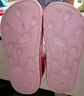 酷趣（Coqui）兒童洞洞鞋男童女童輕質(zhì)排沙兩穿休閑拖鞋大童糖果粉30-31 CQ8538 曬單實(shí)拍圖