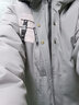 羅蒙棉衣男連帽潮寬松羽休閑絨服棉服加厚保暖外套冬季棉襖上衣服男裝 深灰色 XL -130-150 曬單實拍圖