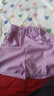 諾逗熊女童套裝夏季新款運動(dòng)4-9歲中大童網(wǎng)紅寶寶兒童短袖t恤短褲兩件套 紫色褲子+短袖【套裝】 120 cm 曬單實(shí)拍圖