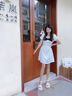 茯見法式?jīng)鲂钆淙棺雍Y(jié)珍珠厚底百搭仙女風(fēng)羅馬鞋子2025新款 米白蝴蝶結(jié)涼鞋女 37 曬單實拍圖