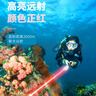 燈火匠潛水綠激光燈強(qiáng)光手電遠(yuǎn)射水下電筒防水激光筆航海水里專(zhuān)用激光筆 紫光潛水激光燈 曬單實(shí)拍圖