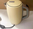 膳魔師（THERMOS） 電水壺?zé)崴畨卮笕萘考矣脽畨仉姛崴恳绘I保溫開水壺恒溫水壺帶刻度 EHA-1318E 1.7L 黃色 曬單實拍圖