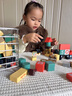赟婭幼兒童大顆粒積木城市主題拼裝積木寶寶交通動(dòng)物拼圖男孩女孩早教 100粒城市交通積木+60片底板 曬單實(shí)拍圖