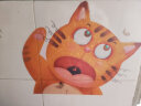 墨斗鱼自粘门贴画卡通猫咪叠叠乐可爱创意客厅装饰墙贴调皮猫咪9691 实拍图