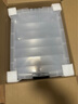 禧天龍加厚大號透明收納箱塑料衣服玩具整理箱有蓋家用儲物箱盒子應急箱 55L【57*43*33cm】無(wú)滑輪 三個(gè)裝 曬單實(shí)拍圖