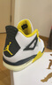 耐克（NIKE）勝道體育女子Air Jordan 4 AJ 4 喬4復古籃球鞋 AQ9129-101 37.5 曬單實(shí)拍圖