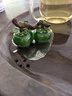 龍寅茶寵擺件創(chuàng)意感溫變色柿子可養(yǎng)茶玩家用功夫茶具茶盤配件 好柿成雙茶寵（綠） 曬單實(shí)拍圖