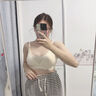 浪莎哺乳內(nèi)衣女防下垂聚攏產(chǎn)后喂奶孕婦懷孕期專用前開(kāi)扣文胸 灰藍(lán)+膚色【舒適雙開(kāi)扣】 XL （適合120-140斤 38/85ABC） 曬單實(shí)拍圖