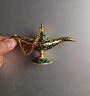 迪加鹿阿拉丁神燈創(chuàng)意金屬工藝品擺件禮品小號俄羅斯鏤空許愿燈 金邊藍(lán) 曬單實拍圖