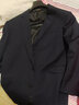 雅戈爾（YOUNGOR）套西上衣男03F1款兩粒單排扣外套標準版商務(wù)西服羊毛混紡商場(chǎng)同款 藏青 XL 180/108A 曬單實(shí)拍圖