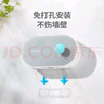 ecoco意可可免打孔肥皂盒香皂盒壁掛式衛生間置物架帶蓋雙格 短款+長(cháng)款【北歐灰】 曬單實(shí)拍圖